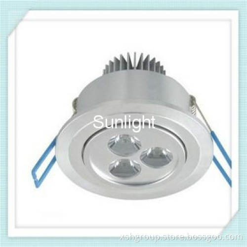 Top quality 3W LED lights commercial dimmable with TUV CE Rohs